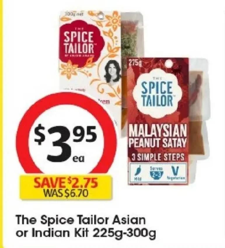 The Spice Tailor Asian or Indian Kit