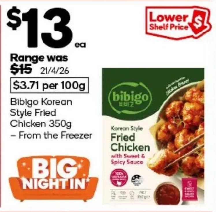 Bibigo Korean Style Fried Chicken