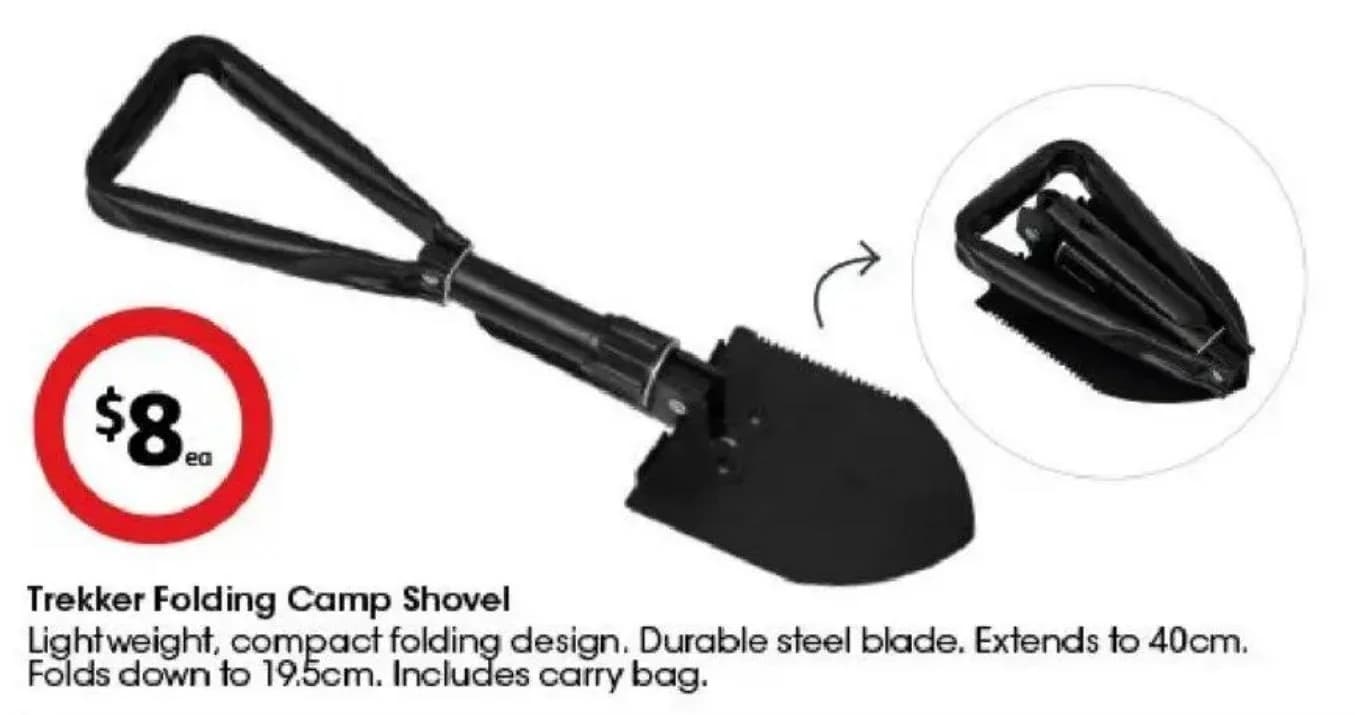 Trekker Folding Camp Shovel