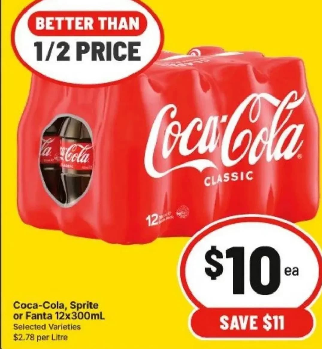 Coca-Cola, Sprite or Fanta