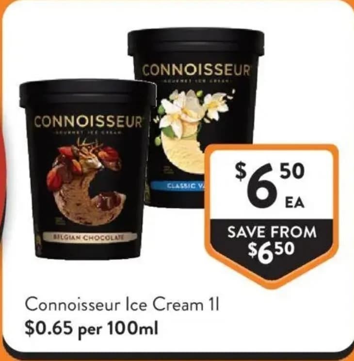 Connoisseur Ice Cream
