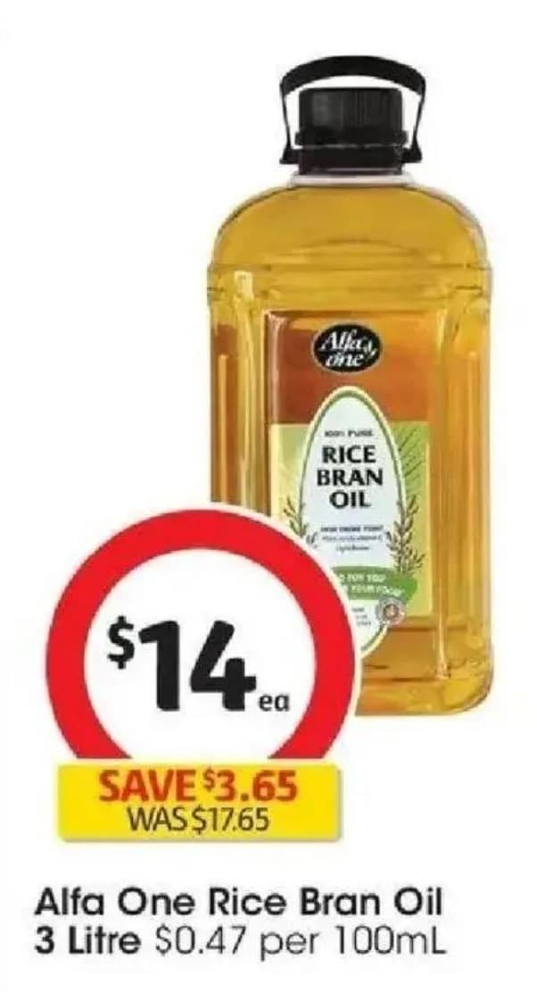 Alfa One Rice Bran Oil