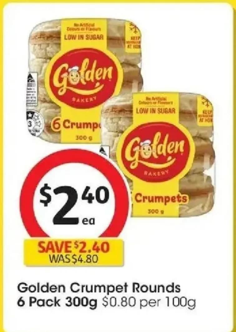 Golden Crumpet Rounds